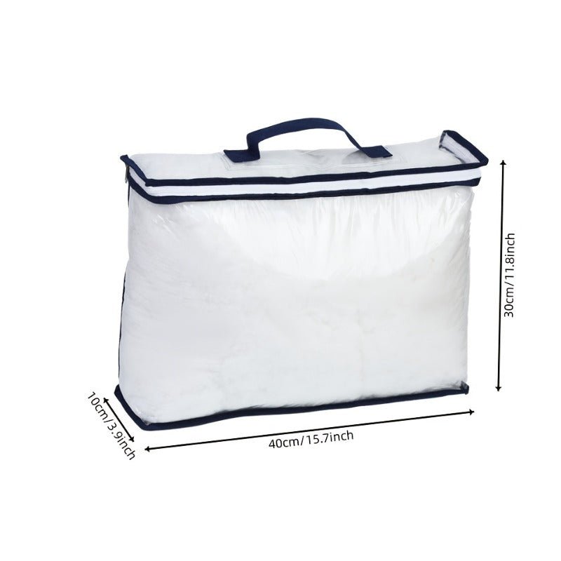Transparent PVC Storage Bag Waterproof Bedding Blanket Organizer