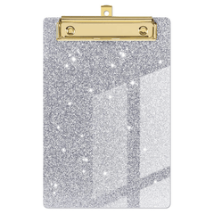 Glitter Acrylic Clipboard Student Supplies