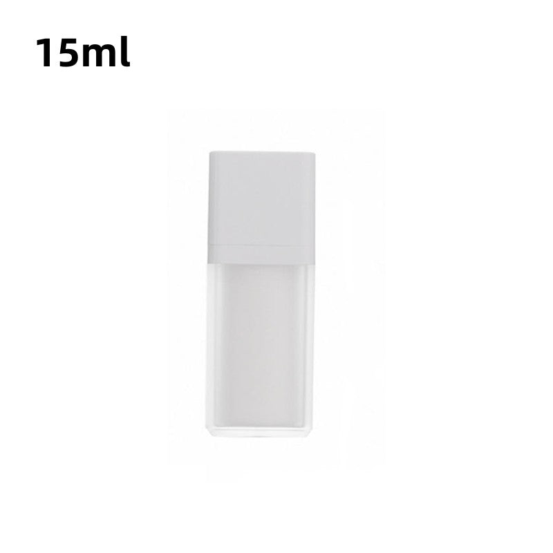 15ml 30ml 50ml Airless Lotion Bottle Refillable Cosmetic Container