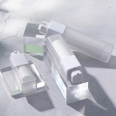 15ml 30ml 50ml Airless Lotion Bottle Refillable Cosmetic Container