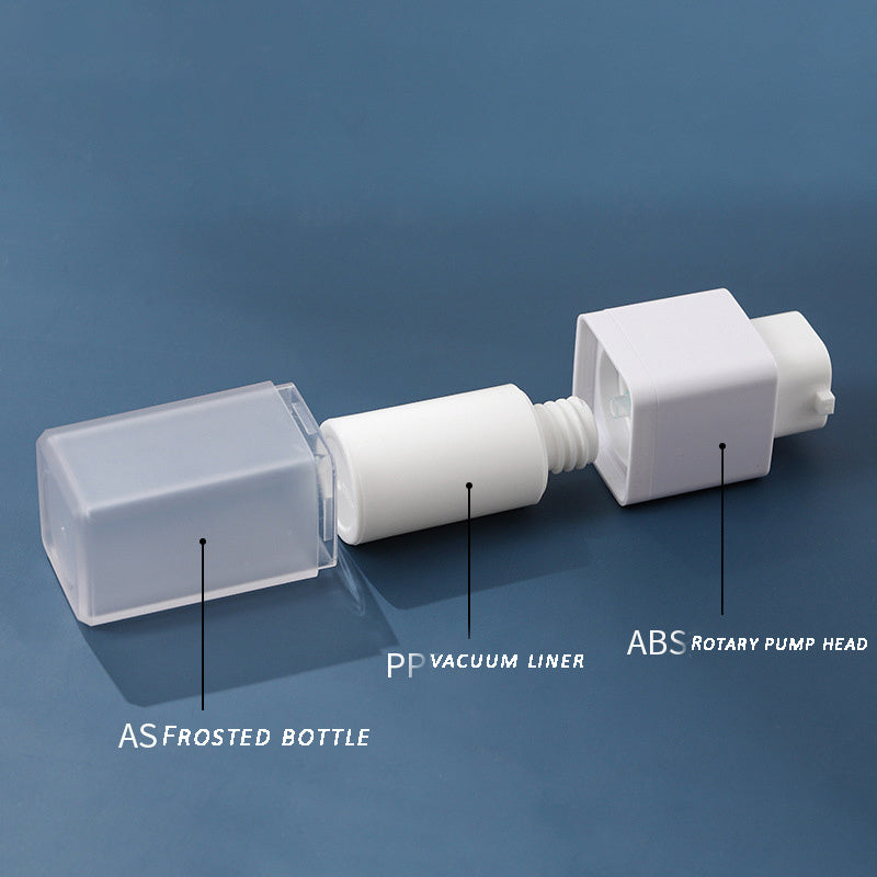 15ml 30ml 50ml Airless Lotion Bottle Refillable Cosmetic Container