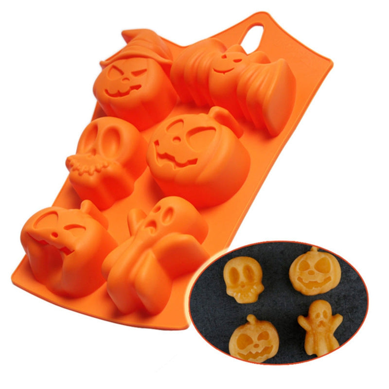 Creative Halloween Chocolate Silicone Ice Tray Mold