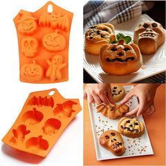 Creative Halloween Chocolate Silicone Ice Tray Mold