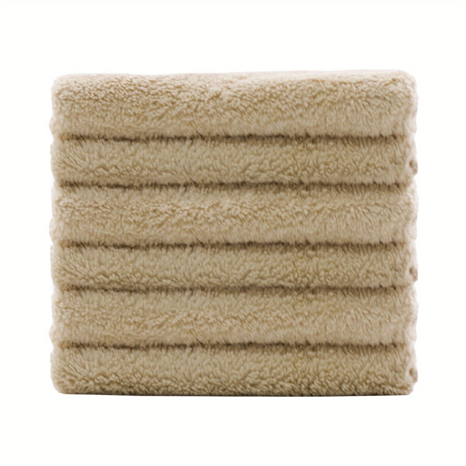 12pcs Coral Fleece Hand Towels Soft Absorbent Towel for Bathroom