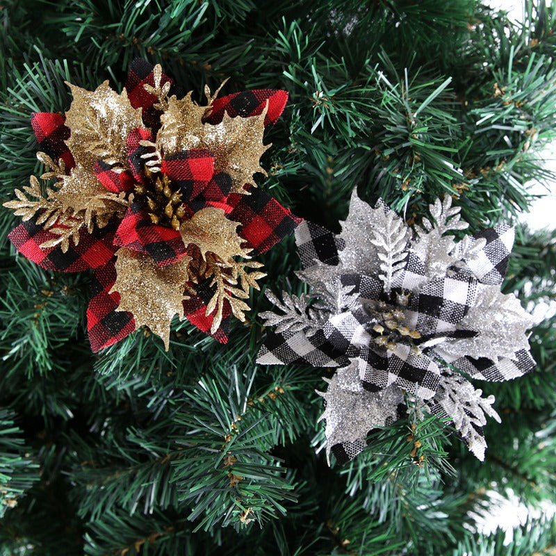 Christmas Artificial Flower Tree Decoration Home Party Garland DIY Craft