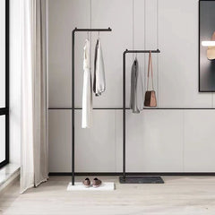 Metal Coat Rack Freestanding Marble Base Entryway Coats Hanger Stand Hooks