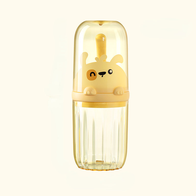 Cartoon Portable Toothbrush Container Cup