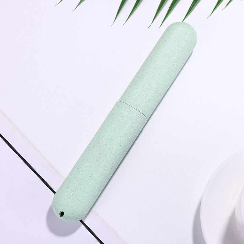 Wheat Straw Toothbrush Holder for Travel