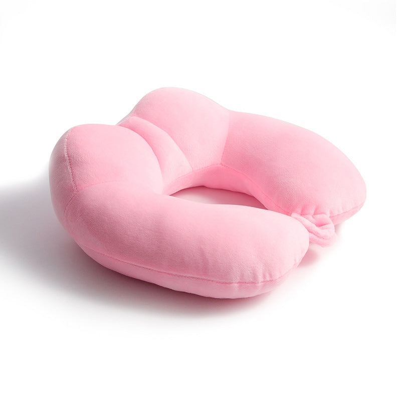 Travel Neck Pillow for Airplanes Trains Cars U-shaped Office Nap Pillow