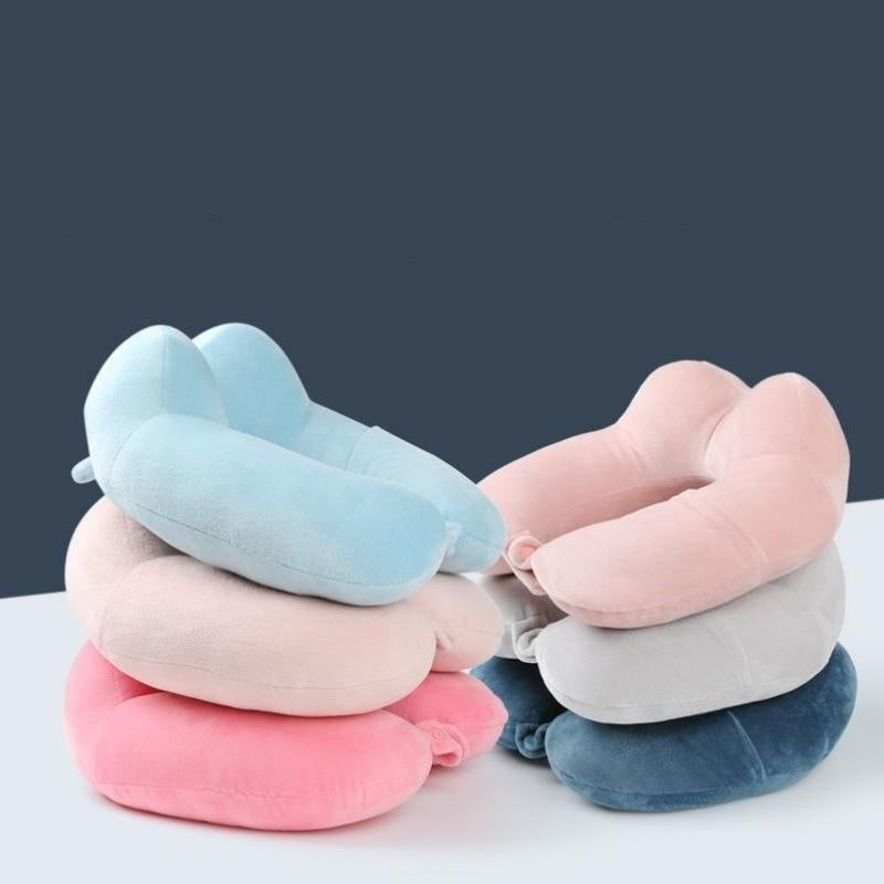 Travel Neck Pillow for Airplanes Trains Cars U-shaped Office Nap Pillow