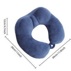 Travel Neck Pillow for Airplanes Trains Cars U-shaped Office Nap Pillow