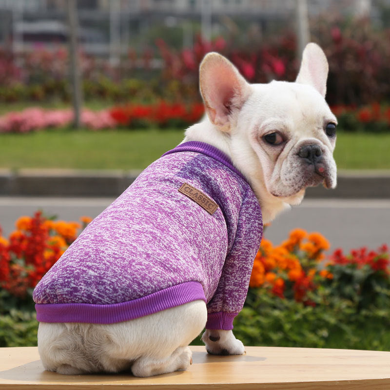 Pet Dog Cat Sweater Soft Autumn Winter Wool Apparel