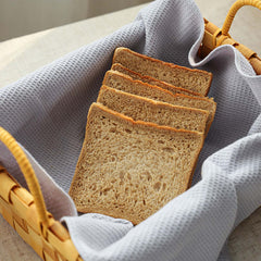 2pcs Cotton Tea Towels Absorbent Clths Solid Cleaning Rag for Household Bathroom