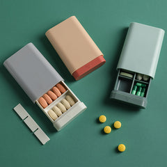 Portable Small Medicine Box Travel Medicine Packaging Box Sealed Storage Box