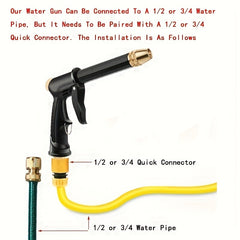 Portable Water Gun for Garden Cleaning Car Wash Machine