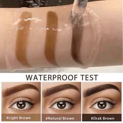Easy Professional Brow Stamp Waterproof Eyebrow Stamp 2 in 1