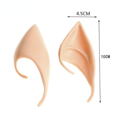 Latex Fairy Pixie Elf Ears Cosplay Halloween Party Prosthetic Tips