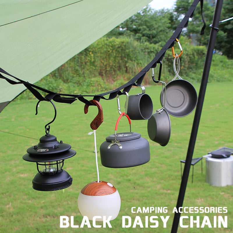 Multifunctional Lanyard Tent Hanging Rope Windproof Clothesline