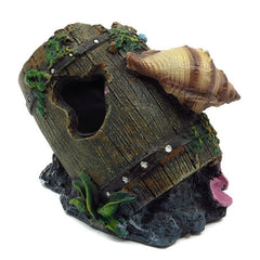 Wine Barrels Aquarium Fish Tank Decoration
