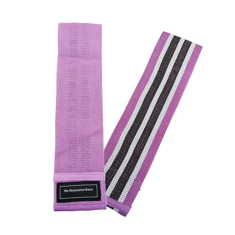 Yoga Squat Elastic Band Hip Resistance Bands Latex Non Slip Gym Fitness Tension