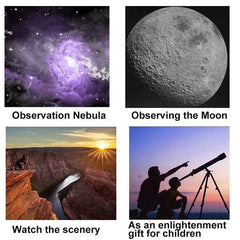 High Magnification Astronomical Telescope Refractive Telescope With Tripod