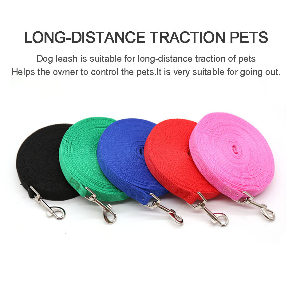 Nylon Dog Training Leash for Small Medium Dogs Cats
