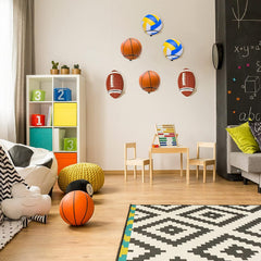 Wall Mounted Ball Storage Display Metal Ball Holder