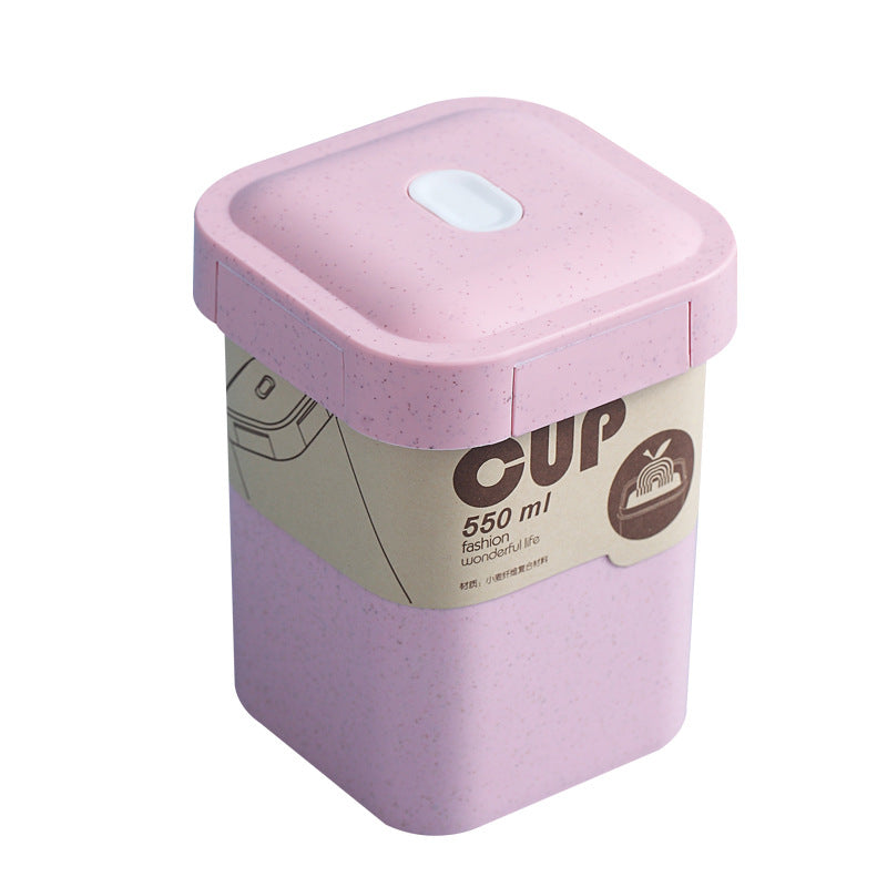Japanese Style Sealed Soup Cup With Lid Commuter Soup Pot