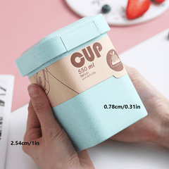 Japanese Style Sealed Soup Cup With Lid Commuter Soup Pot