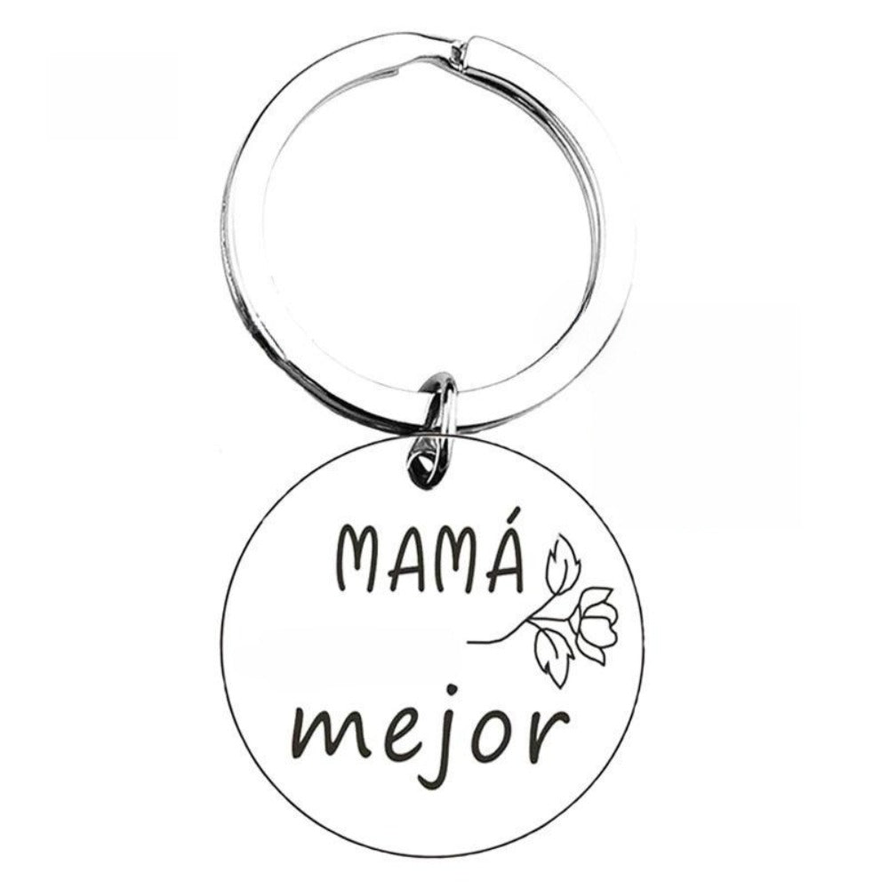 Stainless Steel Keychain Pendant Portable Metal Key Chain