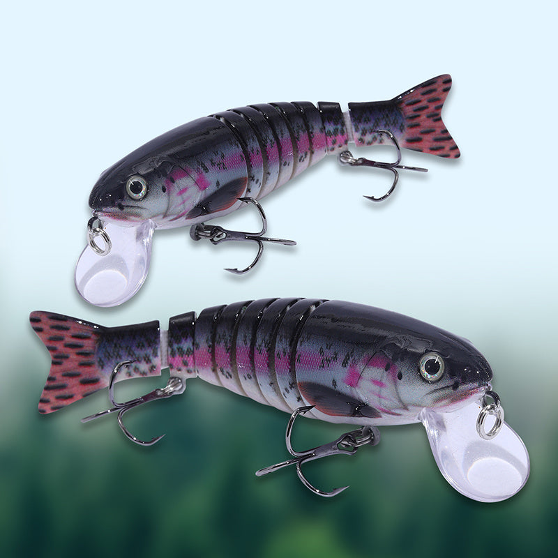 Artificial Fishing Lure Slow Sinking Wobbler Hard Bait for Seawater Freshwater