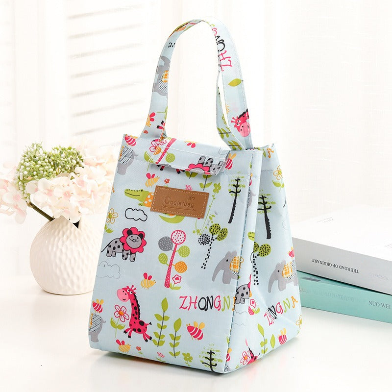 Portable Ice Pack Bento Bag Insulated Lunch Box Bag for Picnics