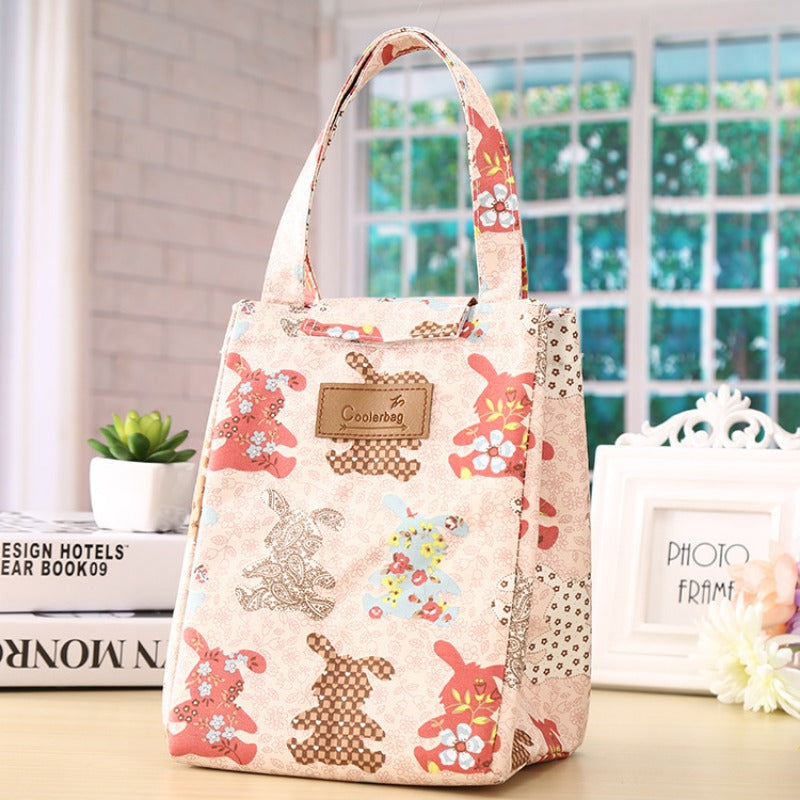 Portable Ice Pack Bento Bag Insulated Lunch Box Bag for Picnics