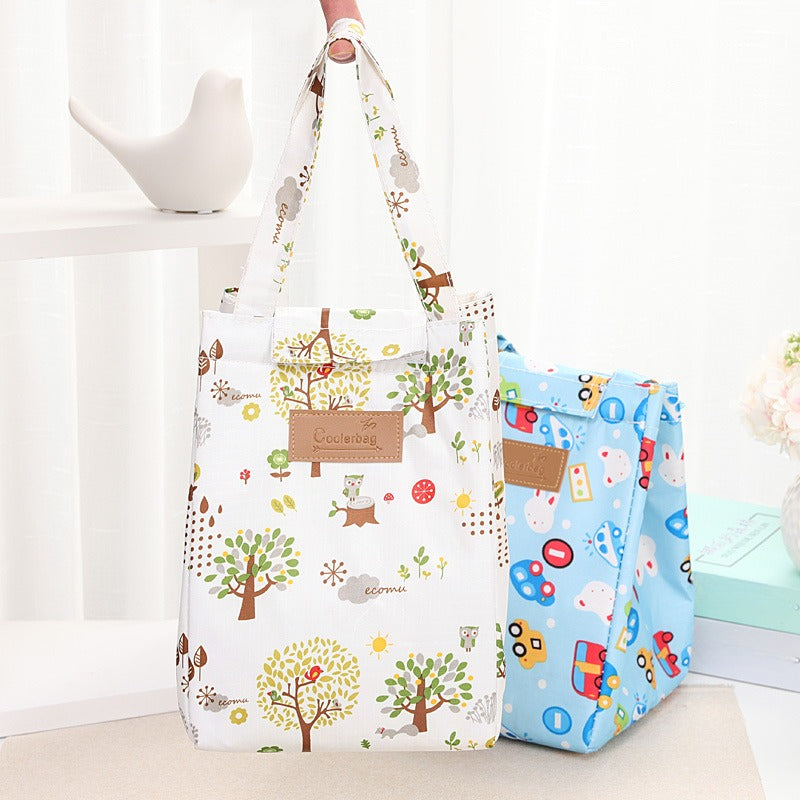 Portable Ice Pack Bento Bag Insulated Lunch Box Bag for Picnics