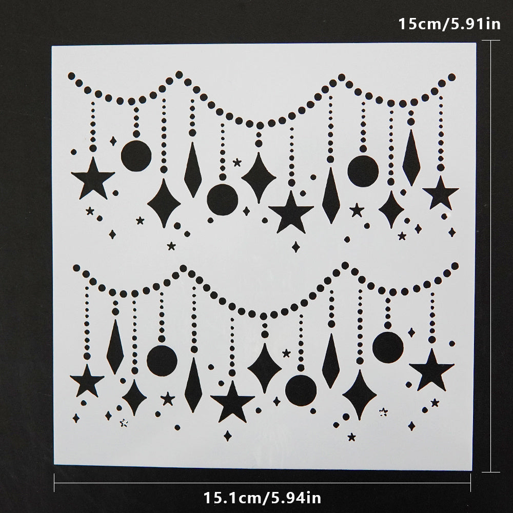 Exotic Style DIY Layering Stencil for Embossing & Paper Cards