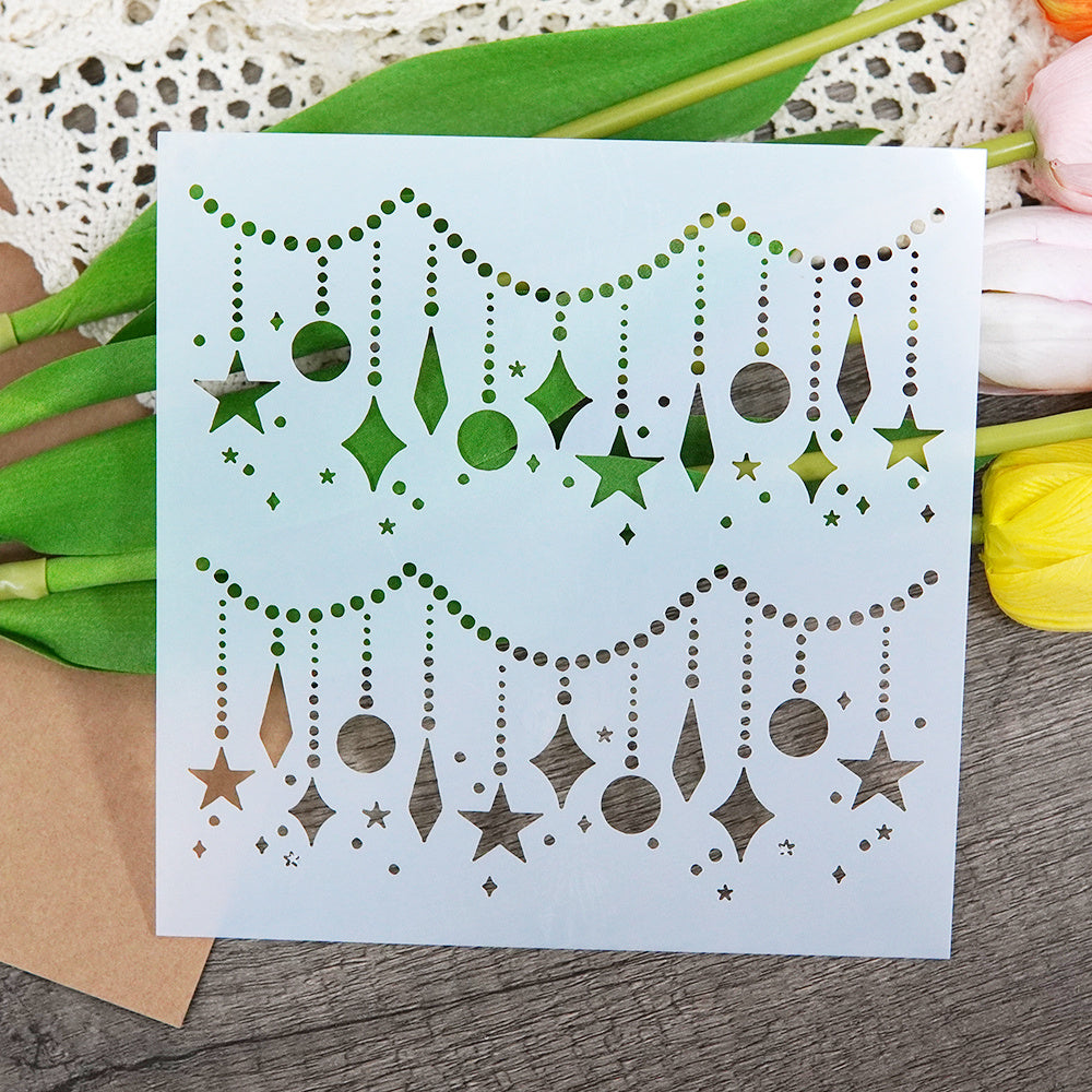 Exotic Style DIY Layering Stencil for Embossing & Paper Cards