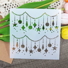 Exotic Style DIY Layering Stencil for Embossing & Paper Cards