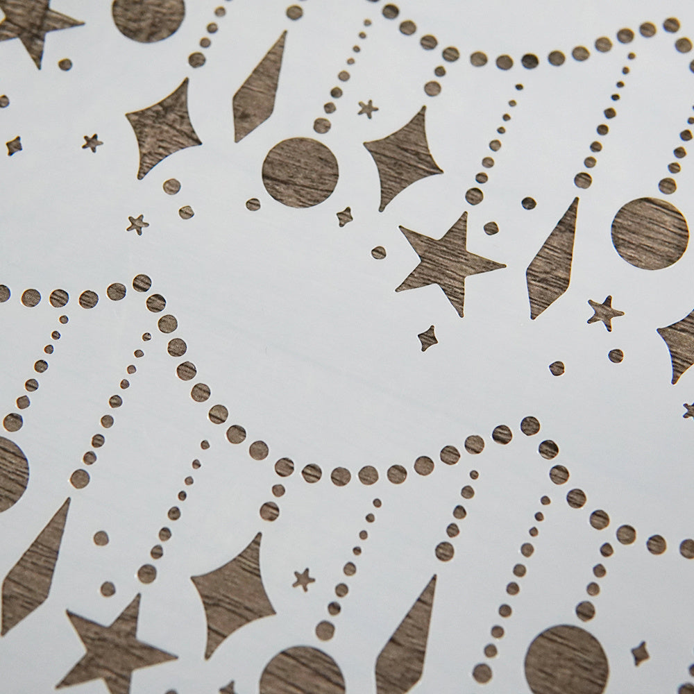 Exotic Style DIY Layering Stencil for Embossing & Paper Cards