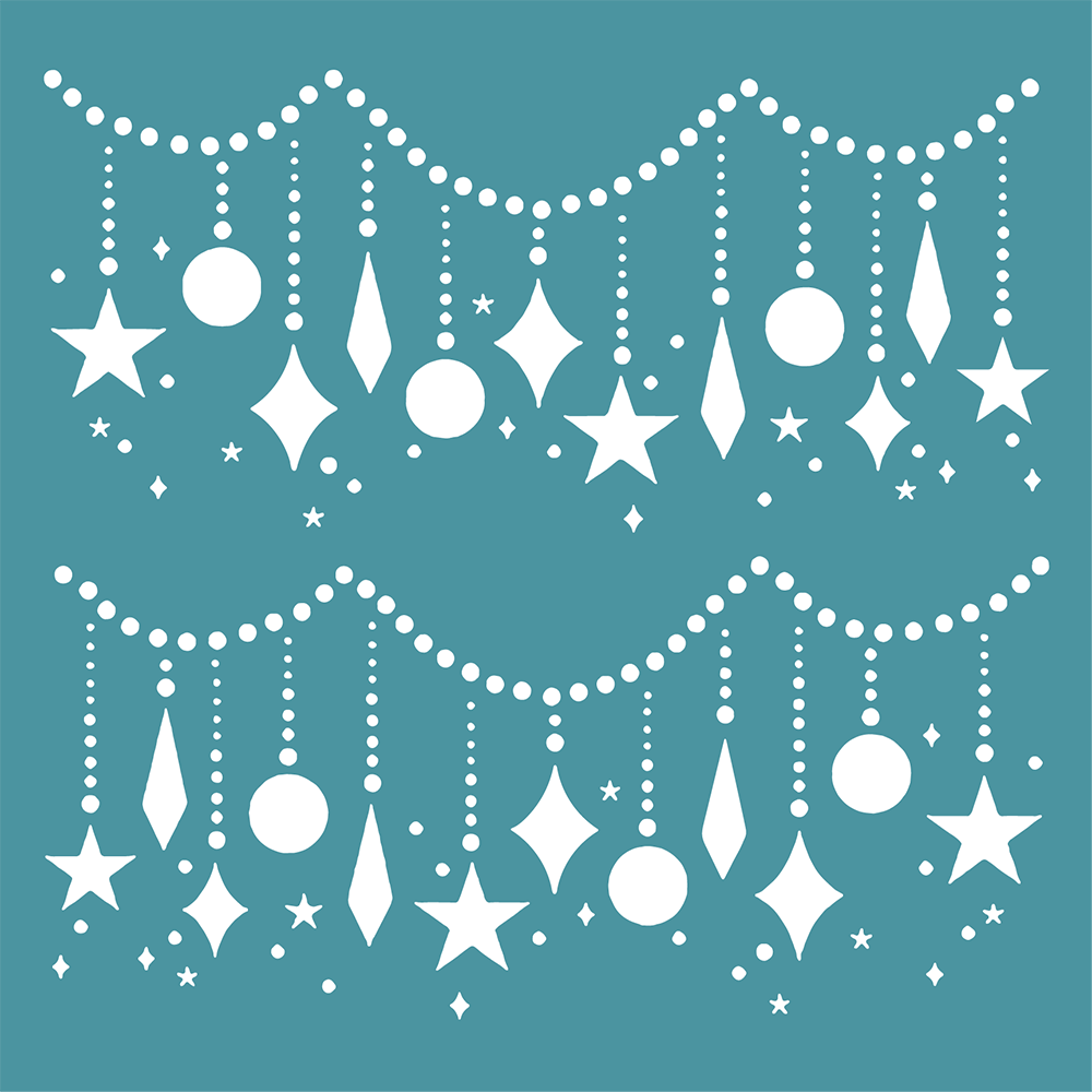 Exotic Style DIY Layering Stencil for Embossing & Paper Cards