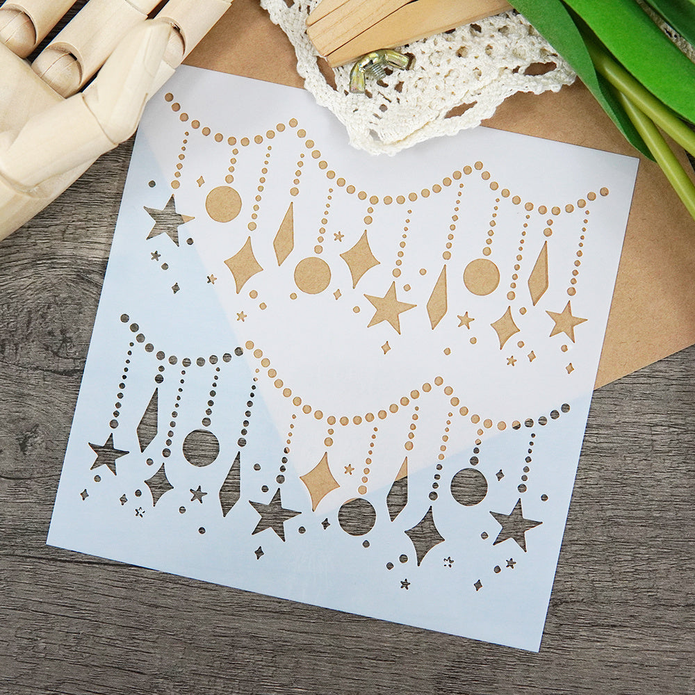 Exotic Style DIY Layering Stencil for Embossing & Paper Cards