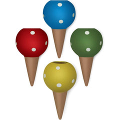 4pcs Plant Watering Globes Terracotta Self Watering Spikes
