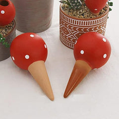 4pcs Plant Watering Globes Terracotta Self Watering Spikes