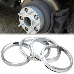 4pcs Aluminum Alloy Wheel Hub Centric Rings for Car