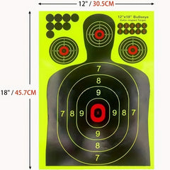 10pcs Shooting Targets for Range Shooting Training