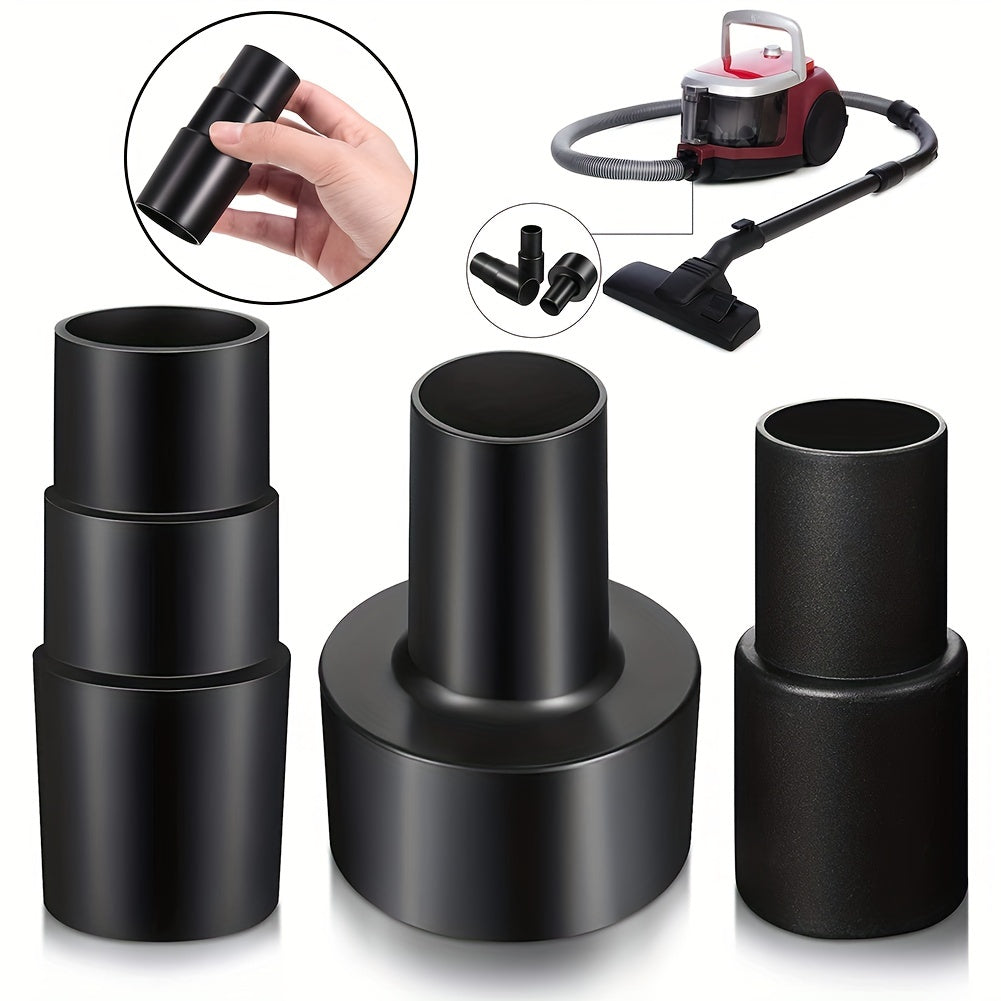 3pcs Universal Vacuum Cleaner Adapter Set, Fits Brush Sizes 2 1/2 t