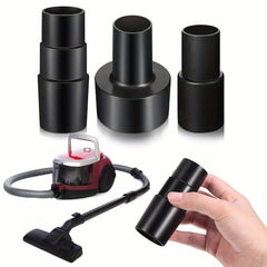 3pcs Universal Vacuum Cleaner Adapter Set, Fits Brush Sizes 2 1/2 t