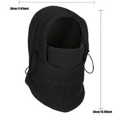 Waterproof Thermal Balaclava Hooded Neck Warmer