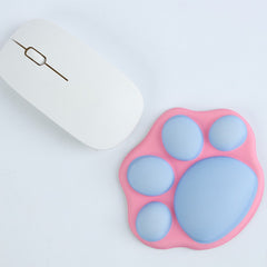 Cat Paw Mouse Pad Silicone Skin Cartoon Computer Wrist Support