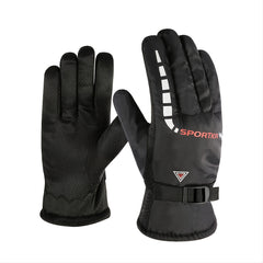 Winter Warm Mittens Men Women Outdoor Anti-skid Gloves Skiing Windproof Padded