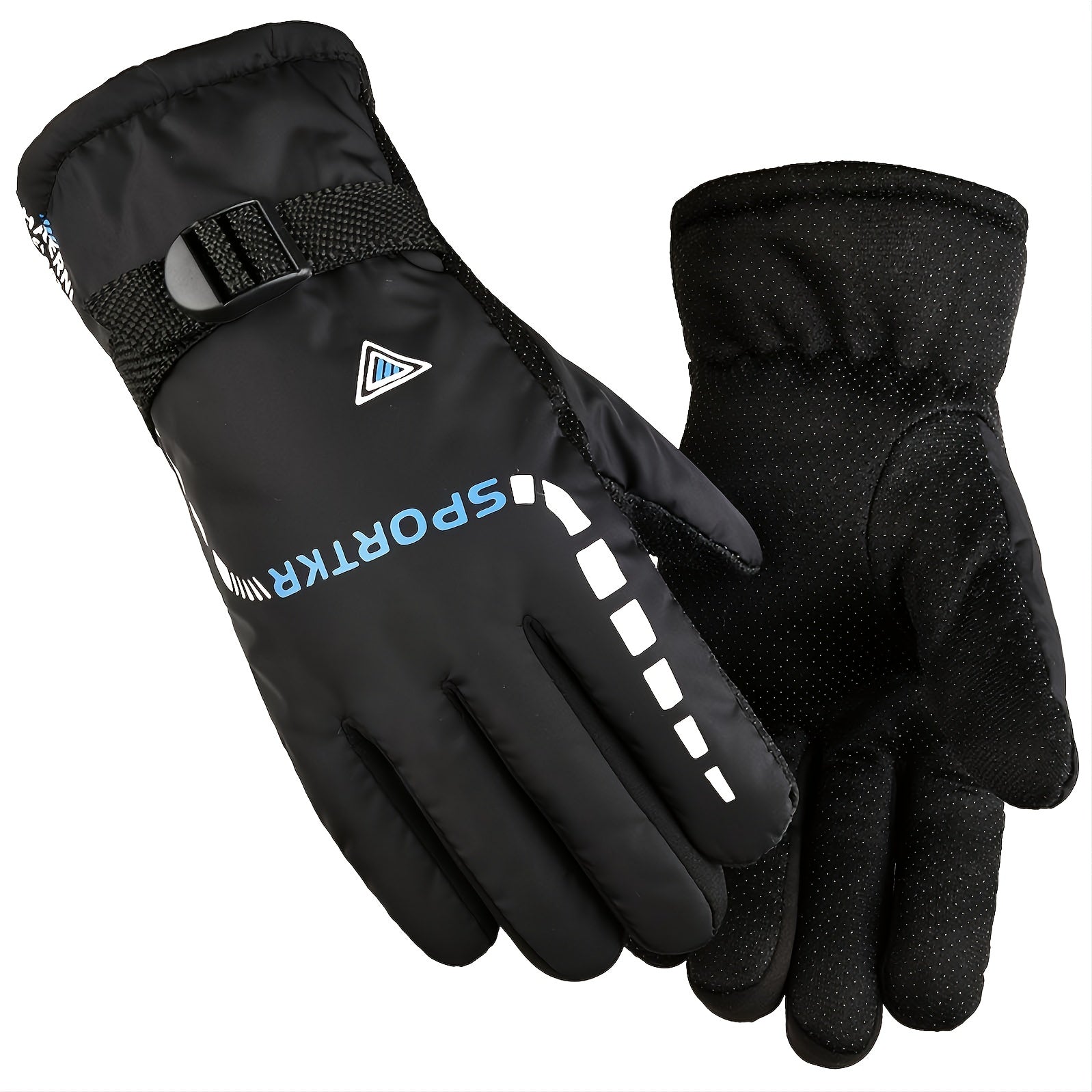Winter Warm Mittens Men Women Outdoor Anti-skid Gloves Skiing Windproof Padded